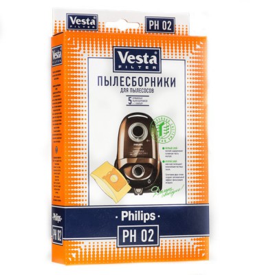 Мешки пылесборники для пылесосов Philips - Vesta PH 02